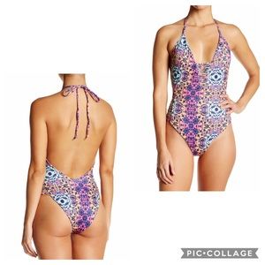 Gypsy05 Sand Mondrian Fit one piece swimsuit